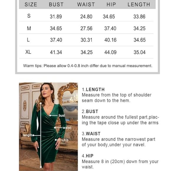 Velvet Long-Sleeve Ruched Asymmetrical Mini Dress XL *NWT* - Picture 6 of 8